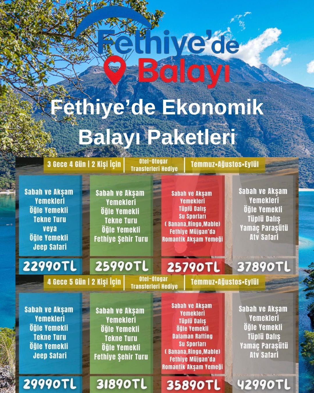 Fethiye Balayı Paketi -1